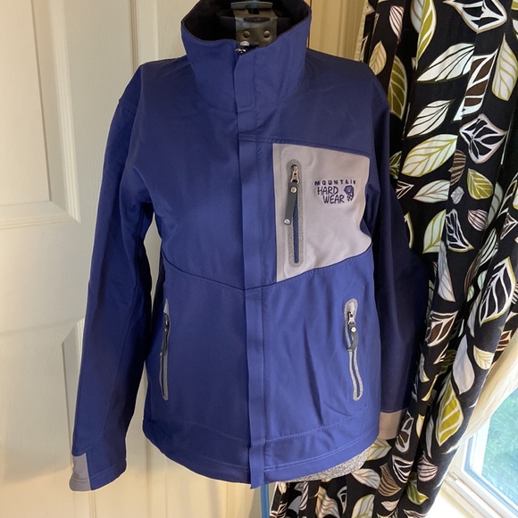 Mountain Hard Wear full zip soft shell waterproof jacket size medium - Picture 1 of 5